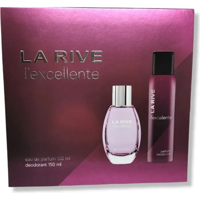 La Rive подаръчен комплект за жени, EDП 100мл + дезодорант 150мл, I'excellente