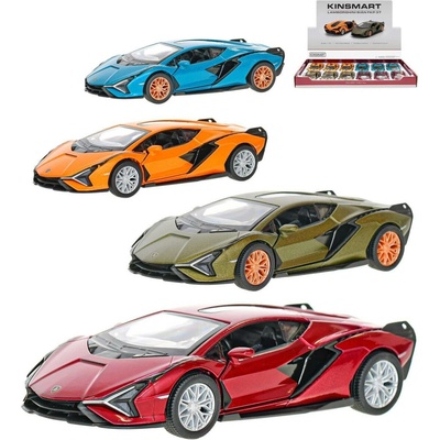 Kinsmart Lamborghini Sián FKP 37 oranžové 1:40