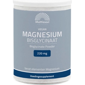 Image 1 of Mattisson Healthstyle Vegan Magnesium Bisglycinate Powder [250 грама]