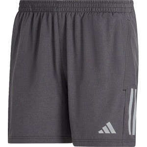 adidas Мъжки къси панталони Adidas Own the Run Heather Shorts Mens - Black Melange