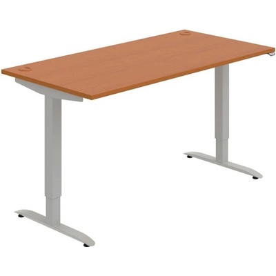 OFFICE PRO s.r.o. HOBIS výškovo nastaviteľný stôl MOTION MS 2 1600, stand.ovládanie, čerešňa