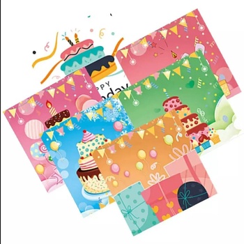 Image 1 of Диамантени Поздравителни Картички за Рожден Ден 2 - 6 броя, Кръгли мъниста