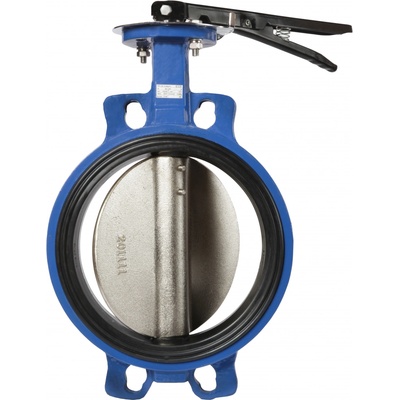 Mezipřírubová uzavírací klapka AHP L 32 171 616.P11 DN300 PN16 EPDM páka - těleso ze šedé litiny GG25, disk z tvárné litiny GGG40, manžeta z EPDM AHP