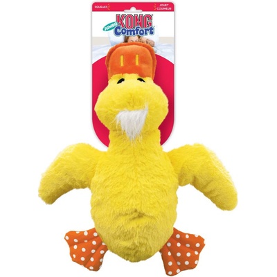 Kong Comfort Jumbo Duck - Veľkosť XL: D 41 x Š 40 x V 10 cm