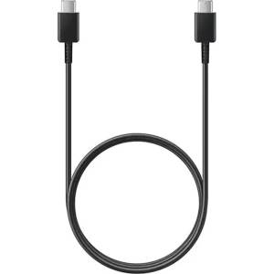 Samsung USB-C кабел за данни Samsung EP-DG980BBE USB-C/USB-C 3A 1м черен (на едро) (2452285)