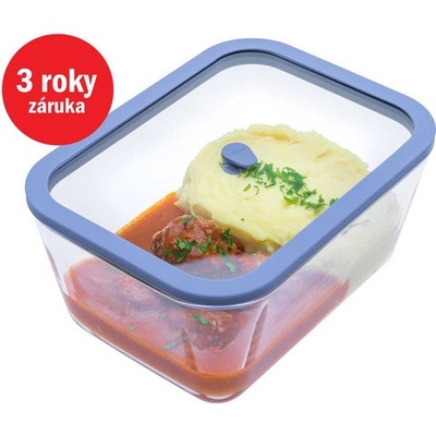 Status 131108 Viva vakuová dóza sklo modrá 2,6 l