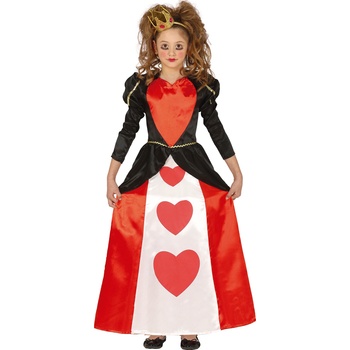 Fiestas Guirca Детски костюм - Червената кралица Размер - деца: M: 115-123 см