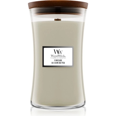 WoodWick Fireside Au Coin Du Feu ароматна свещ с дървен фитил 609.5 гр