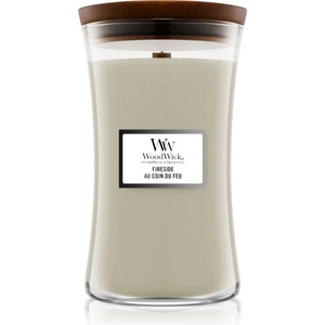 WoodWick Fireside Au Coin Du Feu ароматна свещ с дървен фитил 609.5 гр