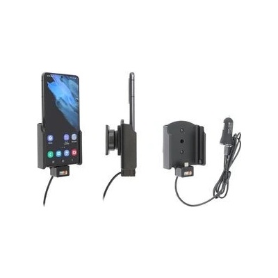 Brodit držiak do auta na Samsung Galaxy S21 5G, bez puzdra, s nabíjaním z cig. zapaľovača/USB 721244