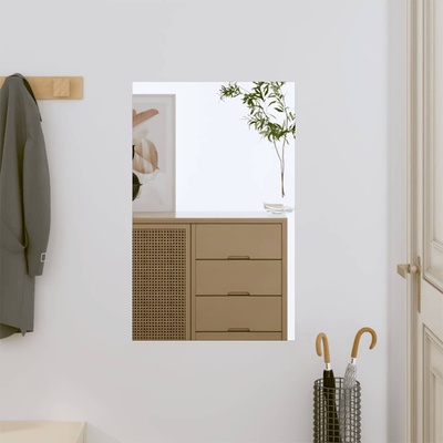 vidaXL Стенно огледало 40x60 см стъкло правоъгълно (350446)