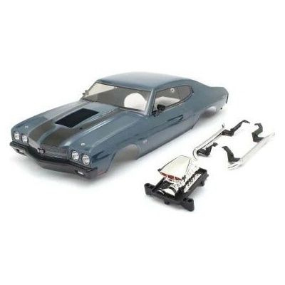 Kyosho Fazer FZ02-VE 1:10 Chevy Chevelle SC 1970 Body Set Dark Blue