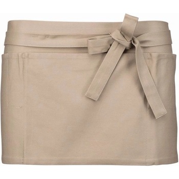 Kariban Zástěra Barman Bistro Style uni Beige