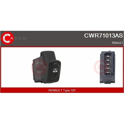 Spínač elektrického otvárania okien CASCO CWR71013AS