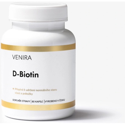 Venira D-biotin 80 kapslí