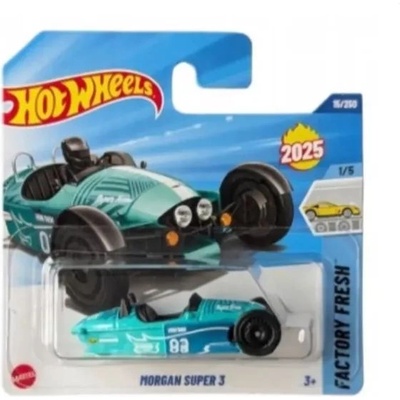 Mattel Количка Hot Wheels - Morgan Super 3 (JJJ91)