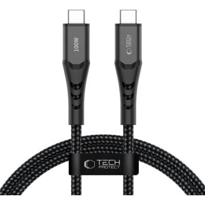 Tech-Protect UB11T ULTRABOOST USB-C PD 100W / QC3.0 100cm černý