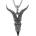FALON чокър Baphomet Human Goat Stal - PSY1104