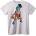 NOONEBRAND Тениска Goku Баскетбол - M, White