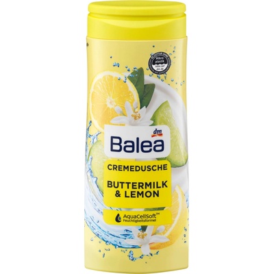 Balea sprchový gel podmáslí & citron 300 ml