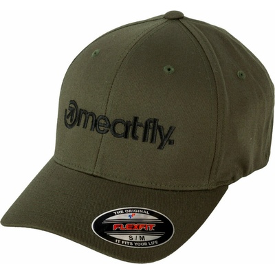 Meatfly Brand Flexfit Olive Meatfly | Zelen | МЪЖЕ | S/M