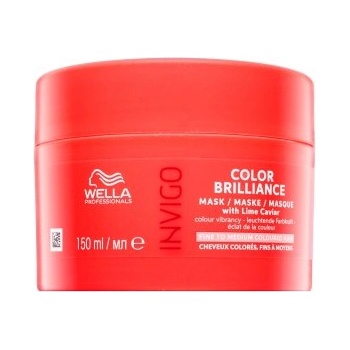 Wella Invigo Color Brilliance Mask with Lime Caviar Защитна маска за боядисана коса 150 ml