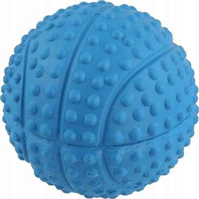 Dog Fantasy loptička basketbal s bodlinami pískacia 5,5 cm