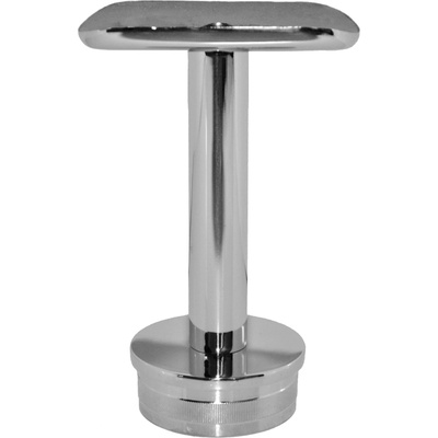 Držák madla narážecí na trubku ø 42,4 mm, leštěná AISI 304