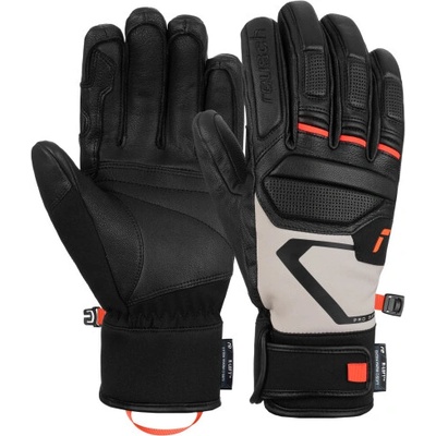 Reusch Pro RC Black/Glacier Grey/Fluo Red