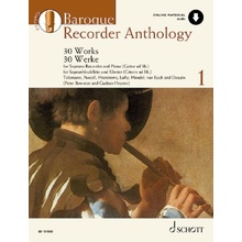 BAROQUE RECORDER ANTHOLOGY VOL 1