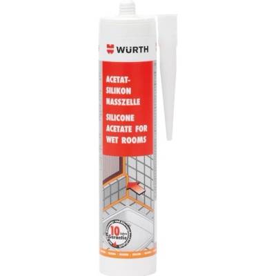 Würth Acetátový silikon 310 ml šedá
