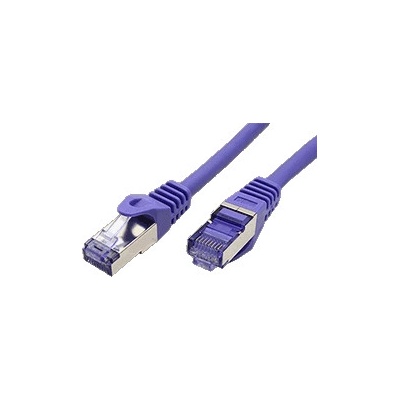 Roline 21.15.2933 S/FTP patch kat. 6a, LSOH, 3m, fialový