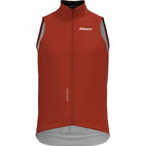 Bioracer Мъжки елек за колоездене Bioracer Wind Gilet Cycling vest - Terra Cotta (054-0381-0211)