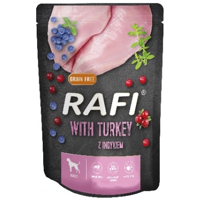 Dolina Noteci Рафи с пуйка за кучета - 300 г пакет (черна опаковка)