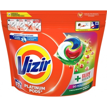 Vizir Platinum PODS Color Fairy Effect Kapsule na pranie 33 PD 699,6g