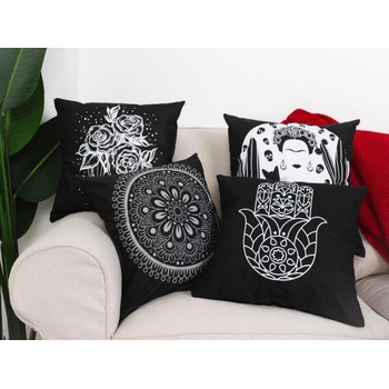 Xpose Mandala Bavlna 40 x 40 cm 4ks