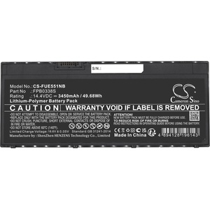 Cameron Sino Батерия за лаптоп FUJITSU LifeBook E448, E5511, T939, U7410, U747, U757, FMVNBP248, FPCBP531 LiPo 14.4V 3450 mAh CAMERON SINO (CS-FUE551NB) - cybertrade