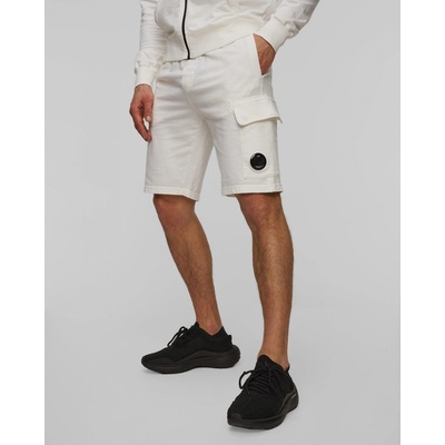 C.p. Company kraťasy Light Fleece Cargo Lens shorts Béžové