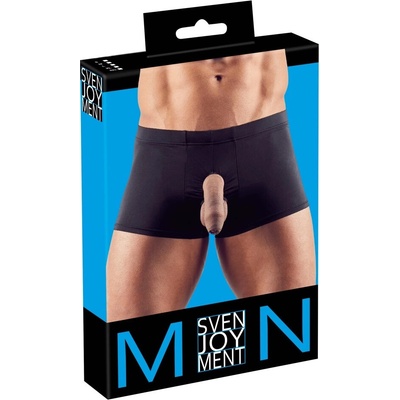 Svenjoyment Pánske boxerky s otvormi vpredu čierne