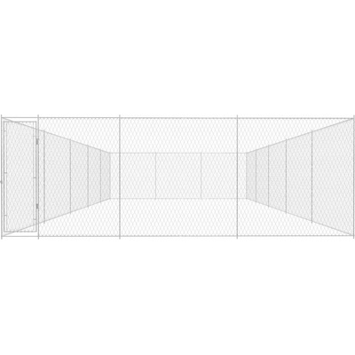 Shumee Psí koterec vonkajšia pozinkovaná oceľ 950 × 570 × 185 cm