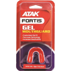 ATAK Sports Fortis Gel Mouthguard Junior - Red/White