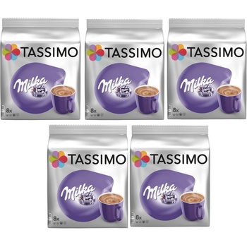 Douwe Egberts Тасимо Милка 8 броя кашон 5 пак