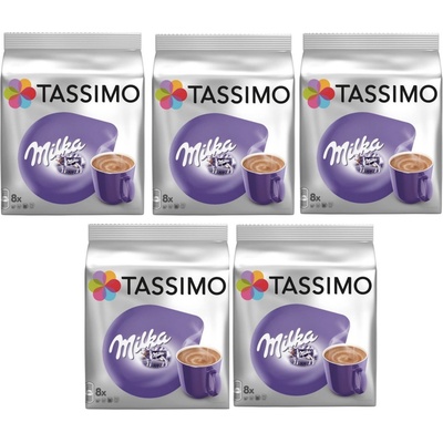 Douwe Egberts Тасимо Милка 8 броя кашон 5 пак