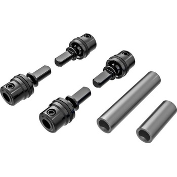 Traxxas 1:18 TRX-4M: Hřídel centrální šedá samec a samice sada