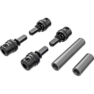 Traxxas 1:18 TRX-4M: Hřídel centrální šedá samec a samice sada