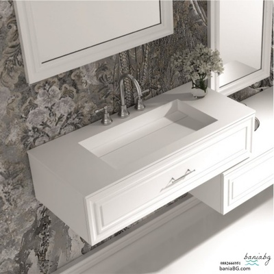 Inter Ceramic Долен конзолен pvc шкаф за баня icp 10025 / 38416