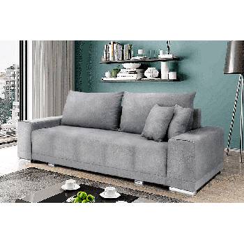 Разтегателен диван Big sofa Kevan 255 cm сиво