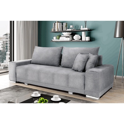 Разтегателен диван Big sofa Kevan 255 cm сиво