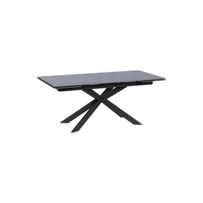 Carmen Разтегателна трапезна маса elk - черна