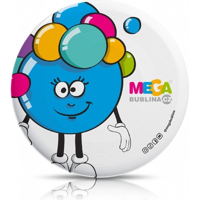 Megabublina Frisbee 2v1 létající talíř i miska na bublifuk